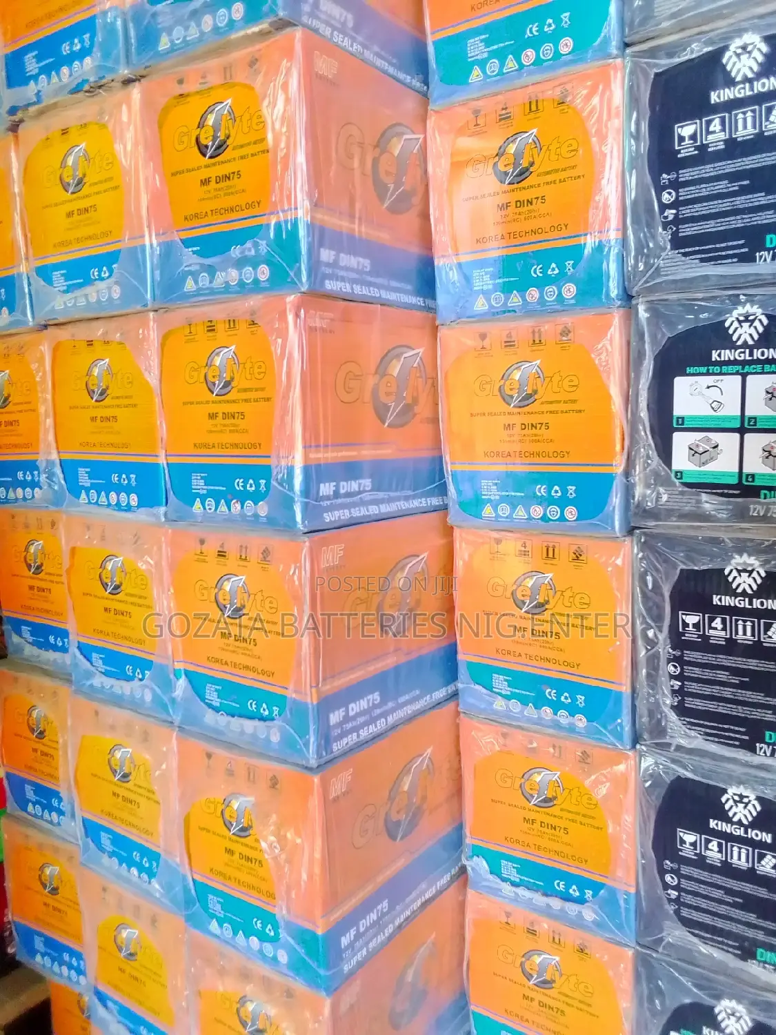Quality Car Battery 75ah