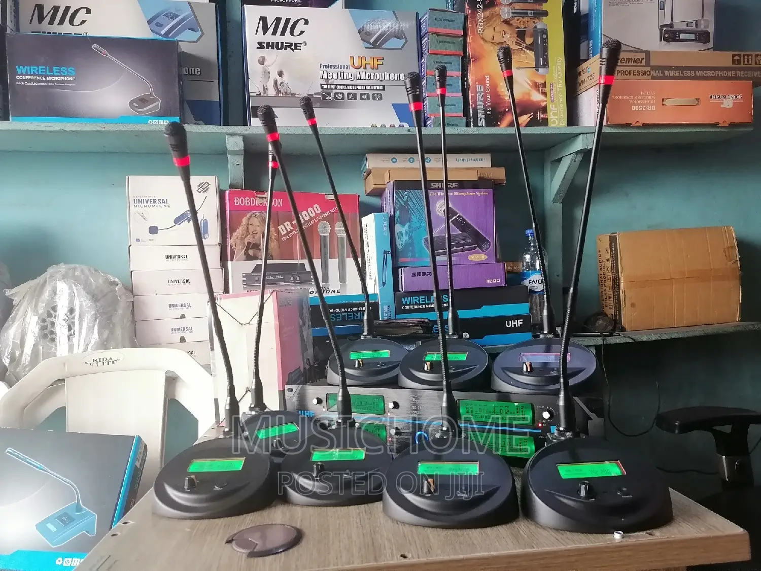 Digital Wireless Conference Microphone System 8in1 Set