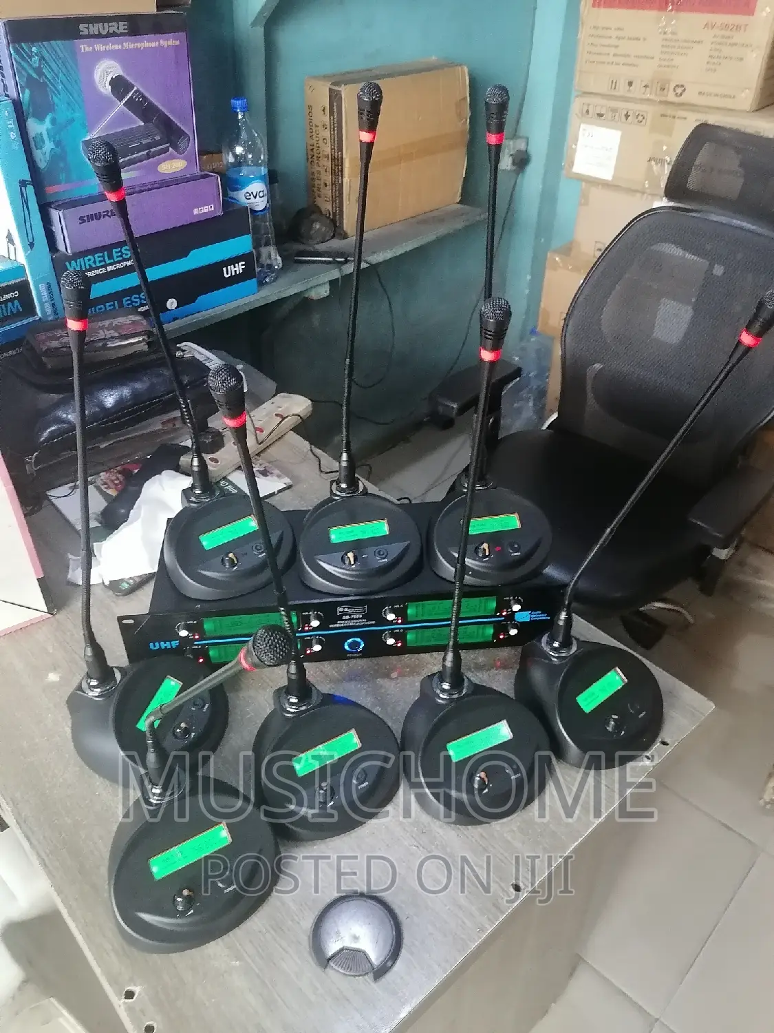 Digital Wireless Conference Microphone System 8in1 Set