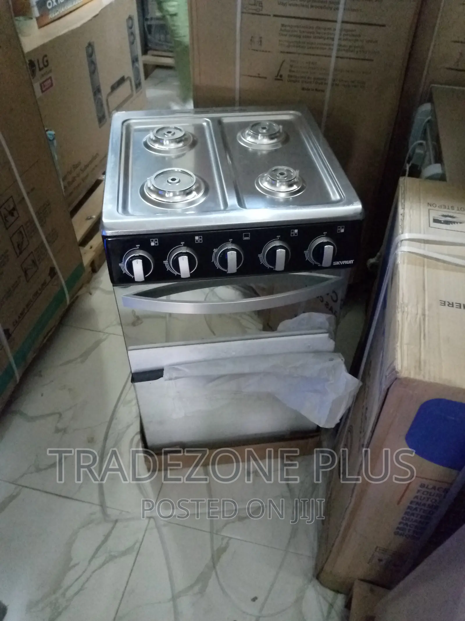 Affordable 4+0 Skyrun Free Standing Gas Cooker-GCS-4g/X