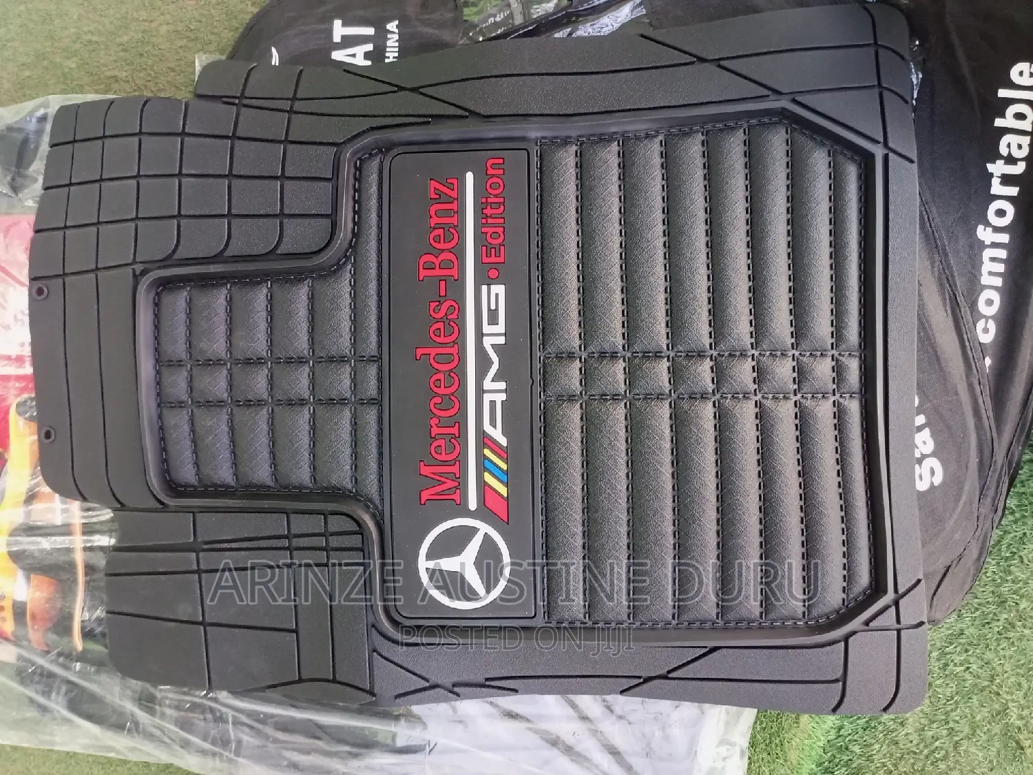 Weather Custom Fit Floor Mat for Benz Black