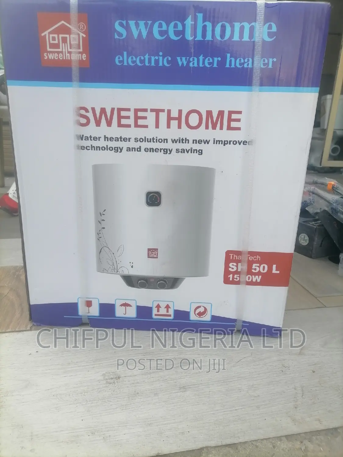 Sweethome Water Heater 50litr