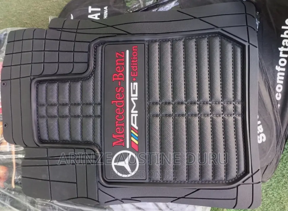 Weather Custom Fit Floor Mat for Benz Black