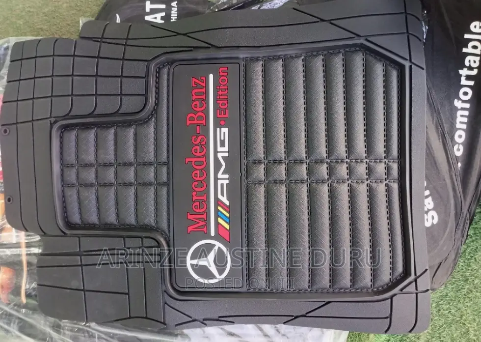 Weather Custom Fit Floor Mat for Benz Black
