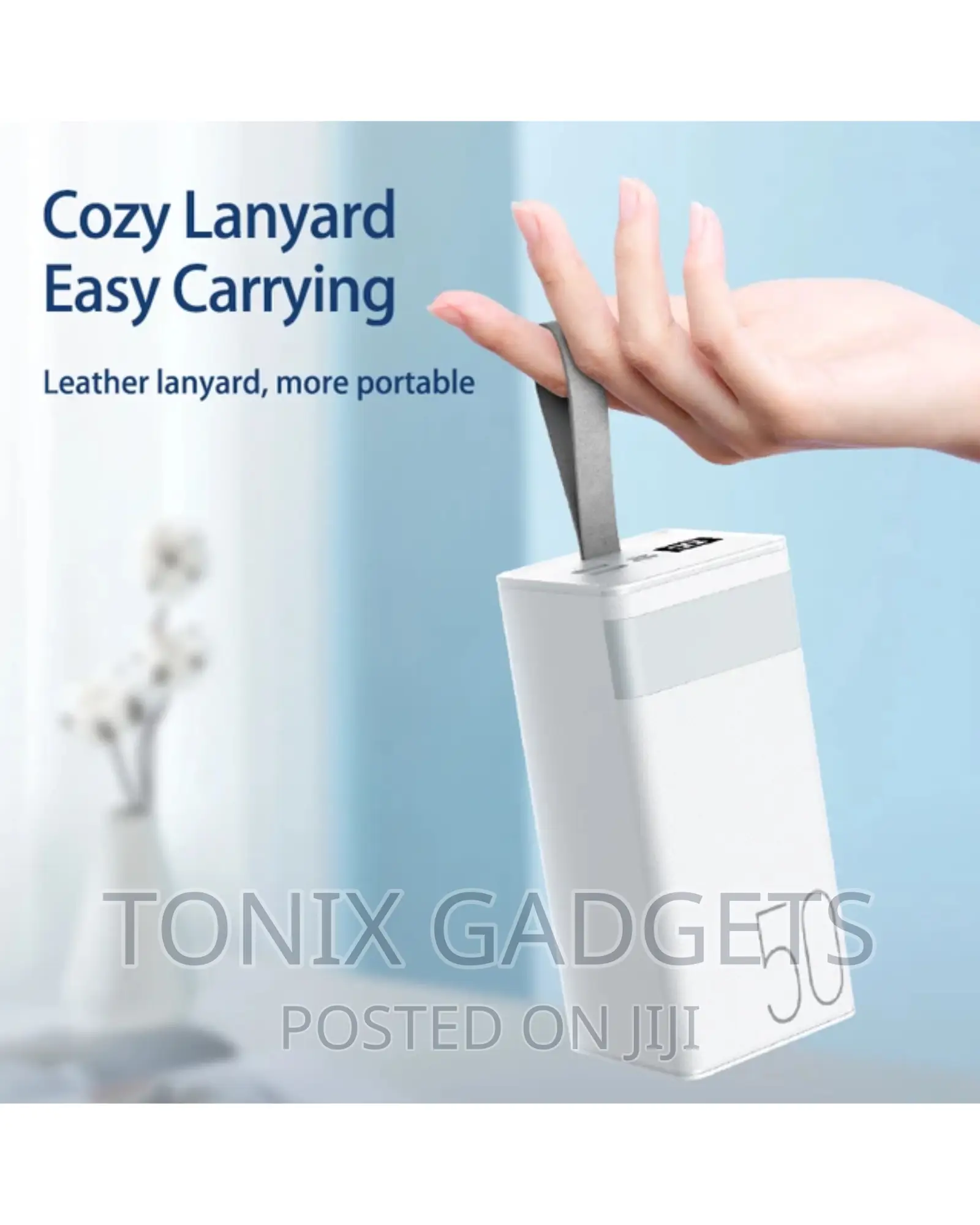 50000mah Fast Charge Powerbank With Led Light