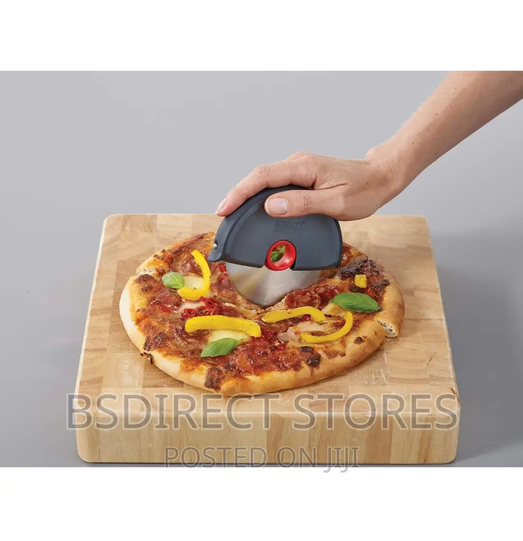 Joseph Joseph Easy Clean Pizza Cutter Slicer Wheel Compact