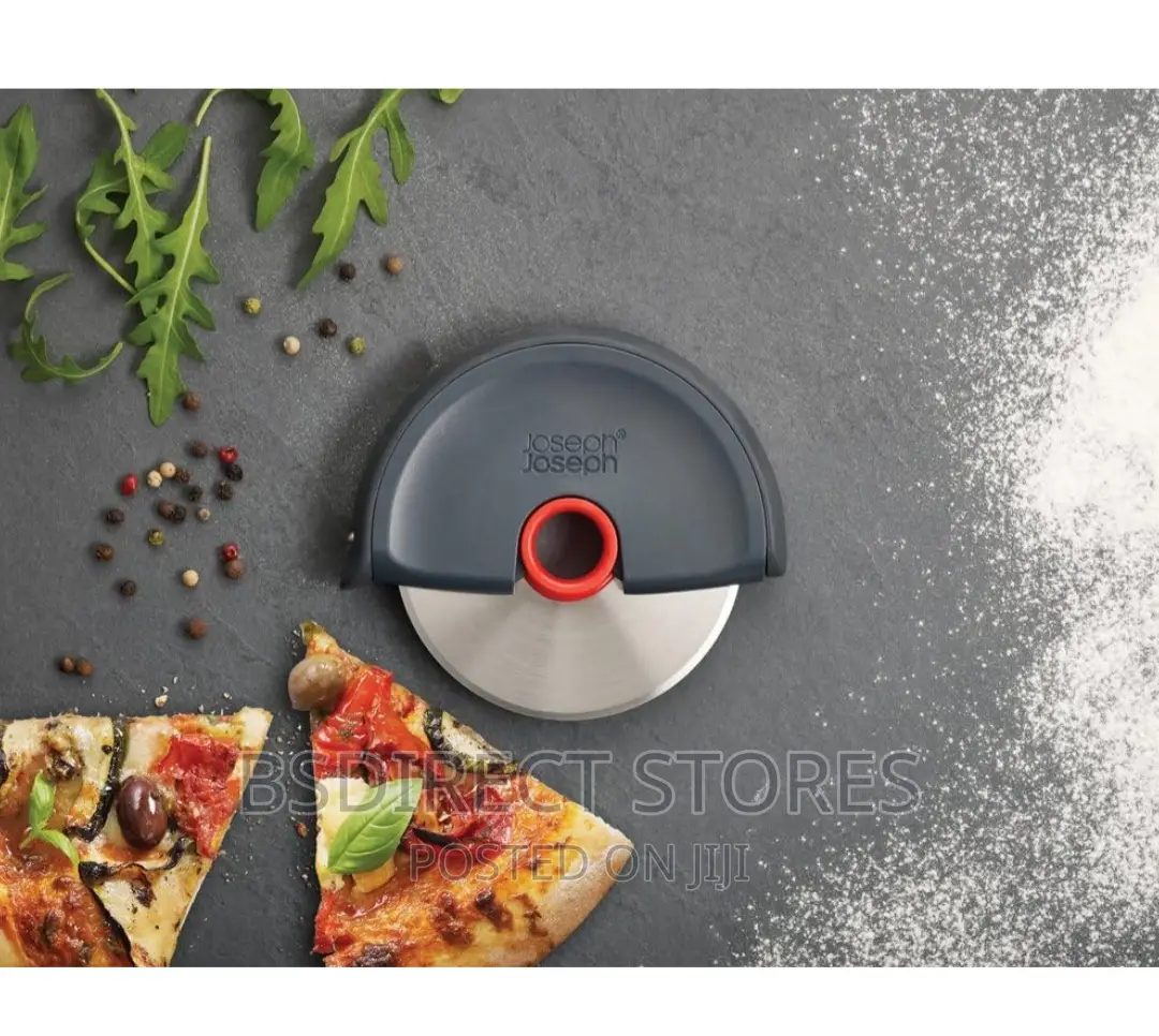 Joseph Joseph Easy Clean Pizza Cutter Slicer Wheel Compact