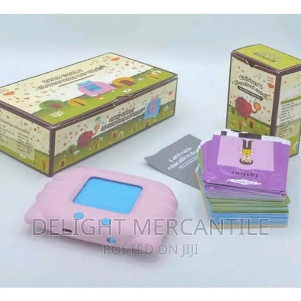Kids Rechargeable Learning Pocket Vocab Talking Flash Cards