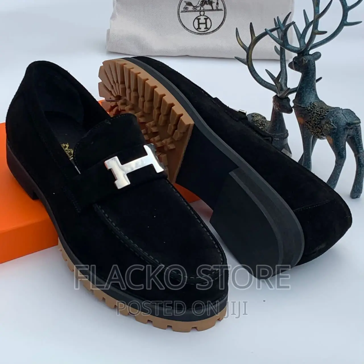 Original Hermes Casual Loafers Shoes