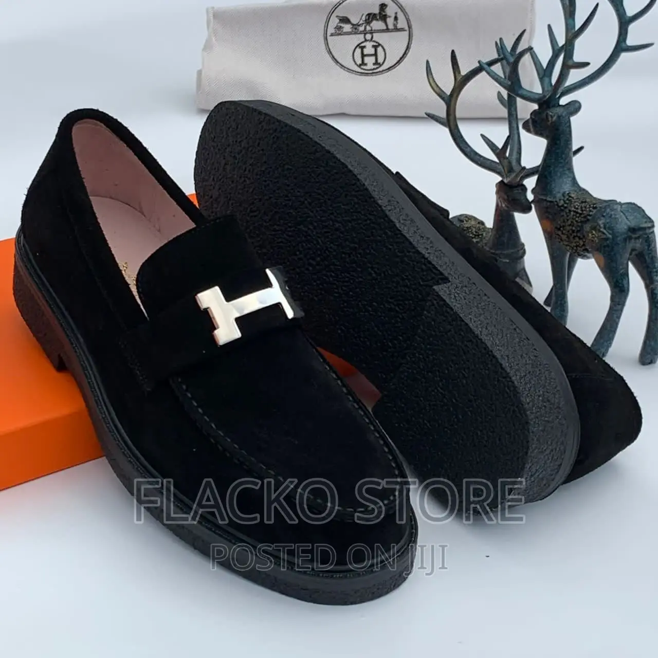 Original Hermes Casual Loafers Shoes