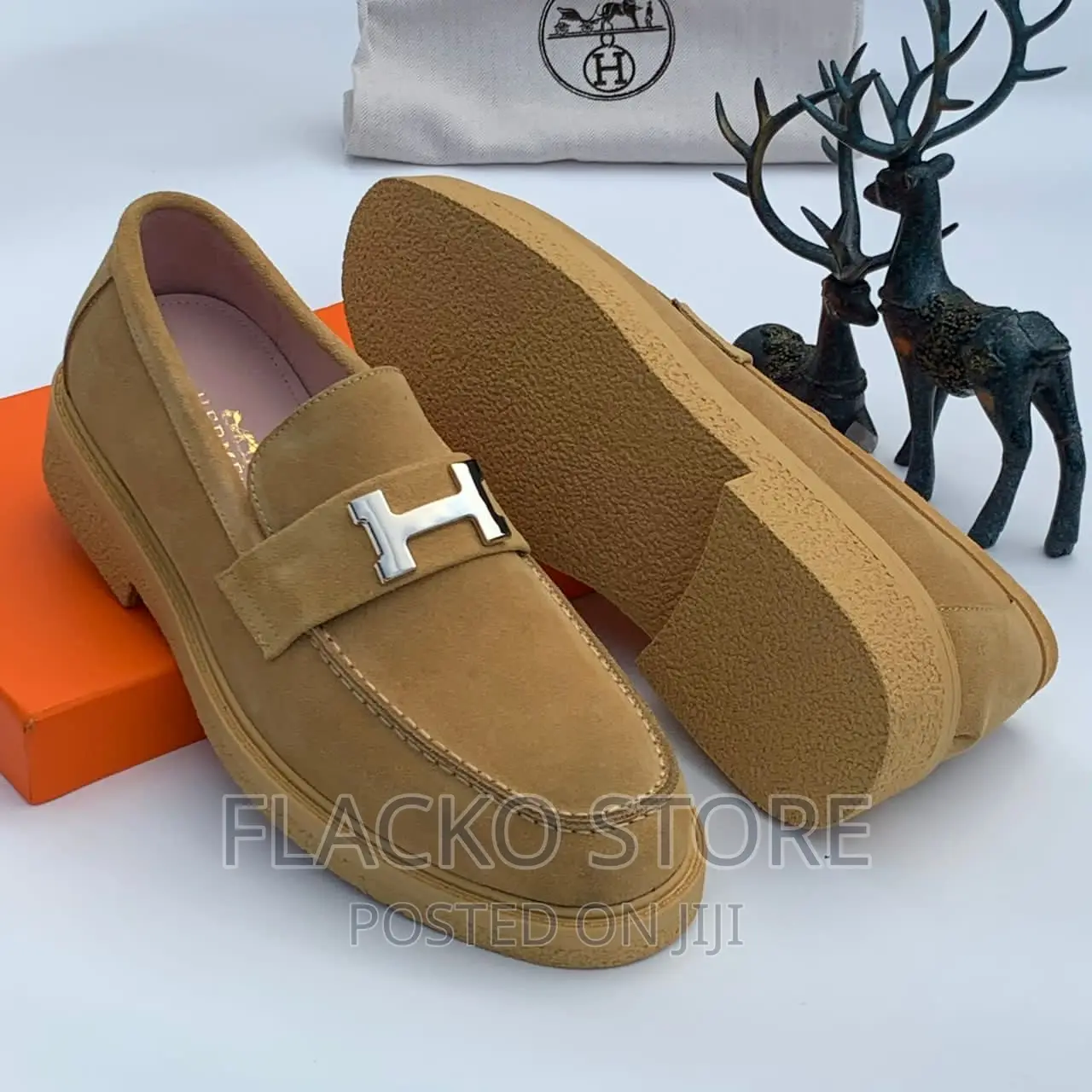Original Hermes Casual Loafers Shoes