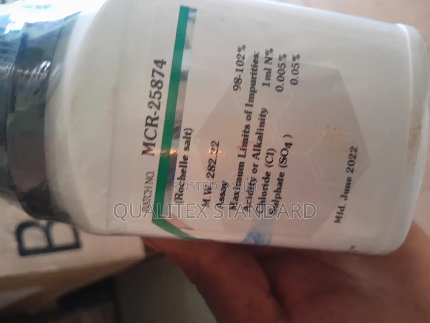 500g Molychem Potassium Sodium Tartrate