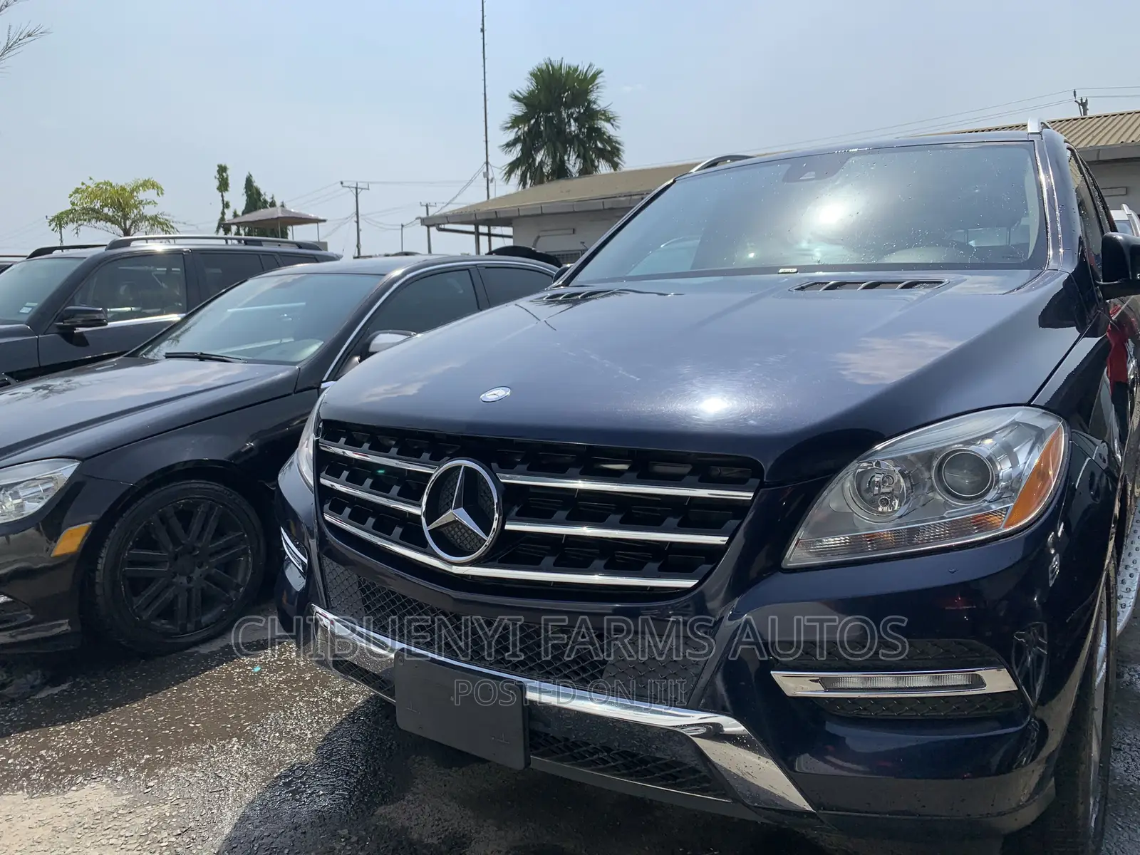 Mercedes-Benz M Class ML 350 BlueTEC 4Matic 2012 Blue