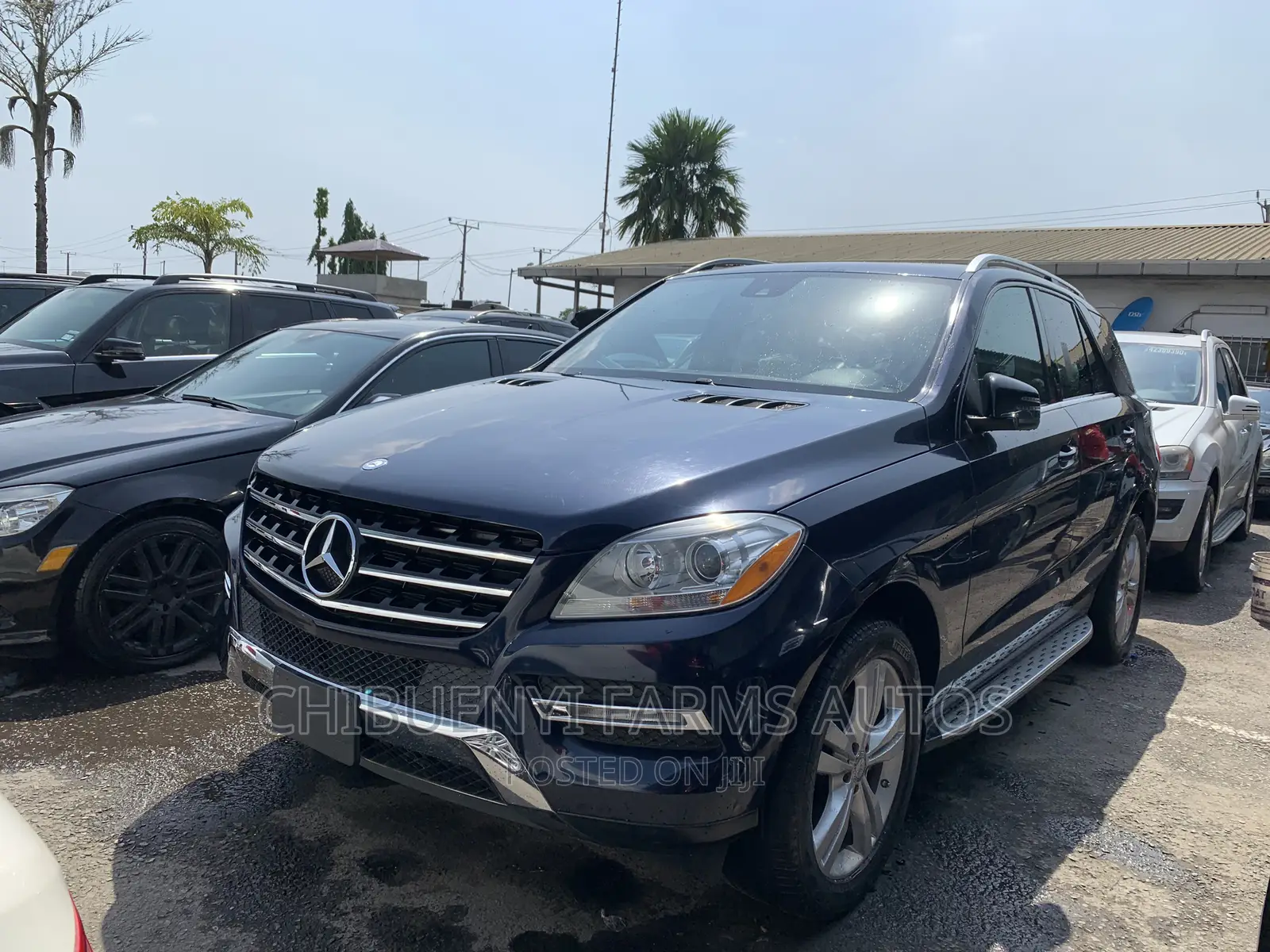 Mercedes-Benz M Class ML 350 BlueTEC 4Matic 2012 Blue