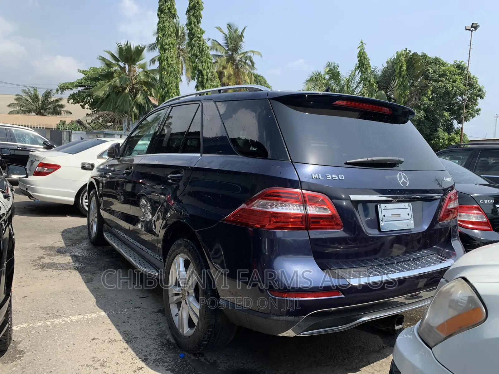Mercedes-Benz M Class ML 350 BlueTEC 4Matic 2012 Blue