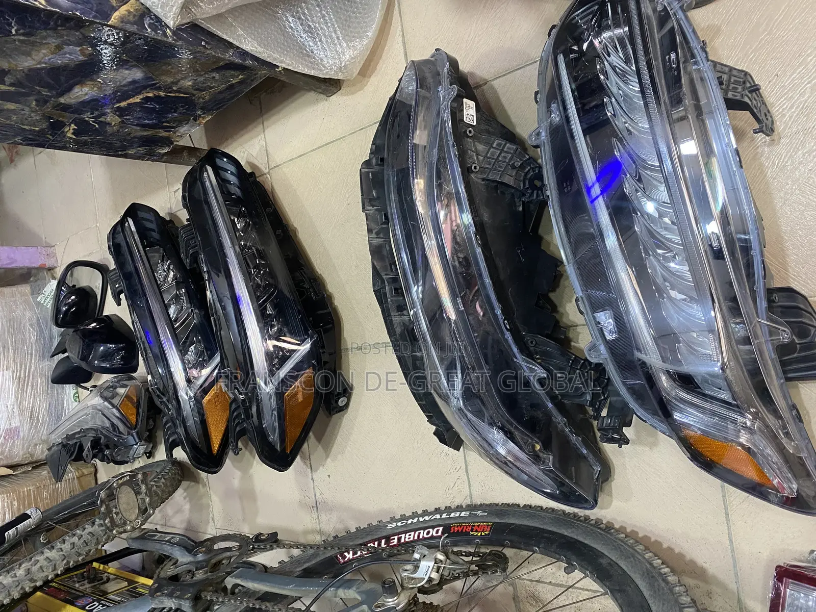 Head Light 2018 Honda Accord Set