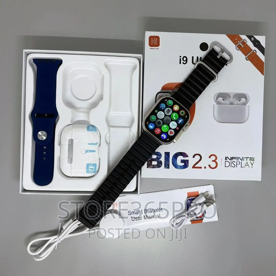 I9 Ultra Smart Watch With Free Airpod