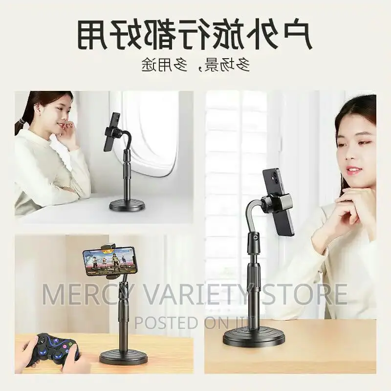 Adjustable Phone Holder and Microphone Stand