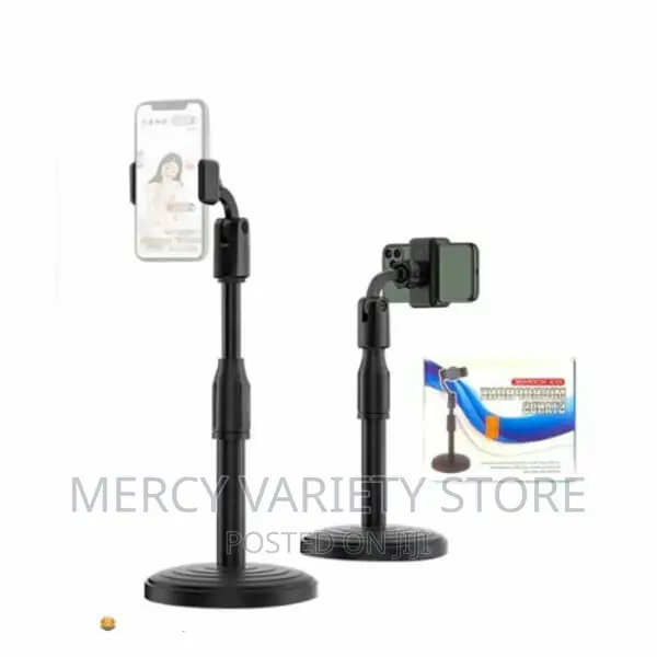 Adjustable Phone Holder and Microphone Stand