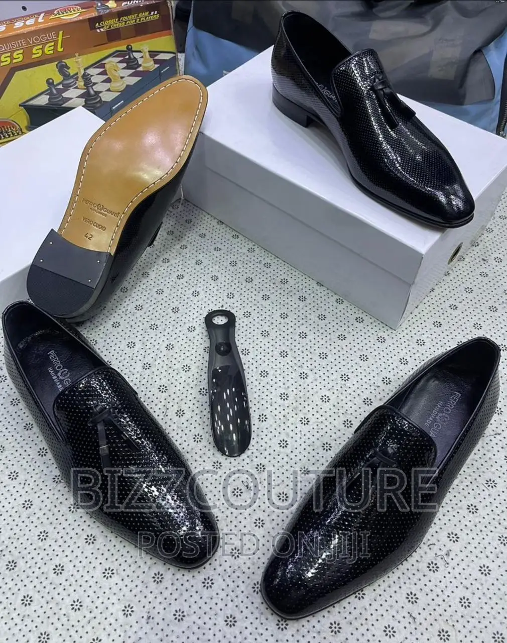Original Italian PIERRO GUANTI Loafers Available in Store
