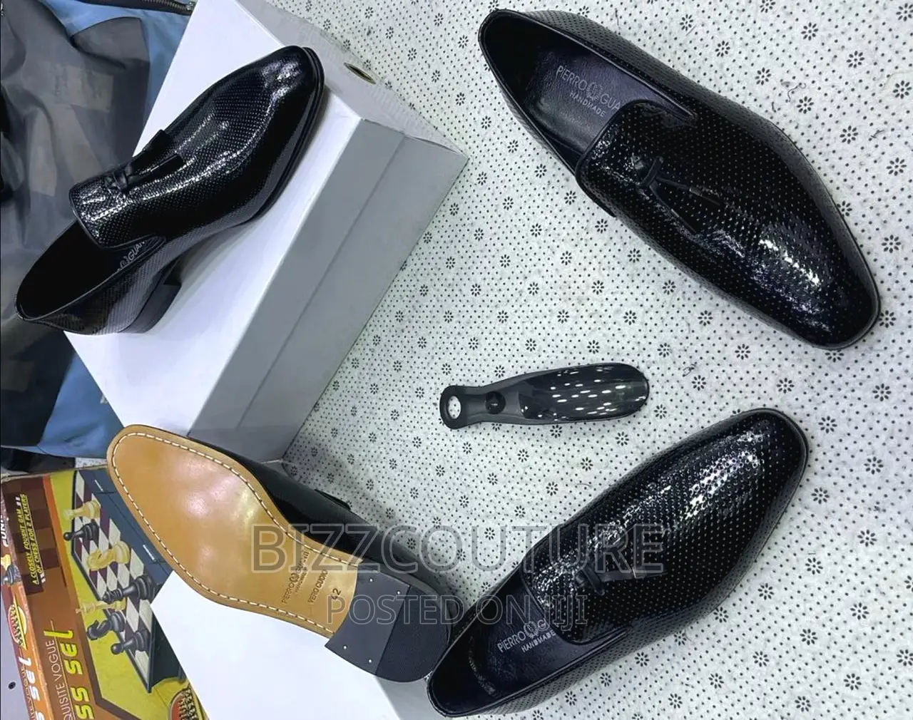 Original Italian PIERRO GUANTI Loafers Available in Store