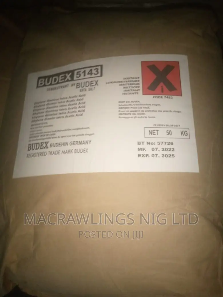 Tetrasodium Edta Budex Salt 4na