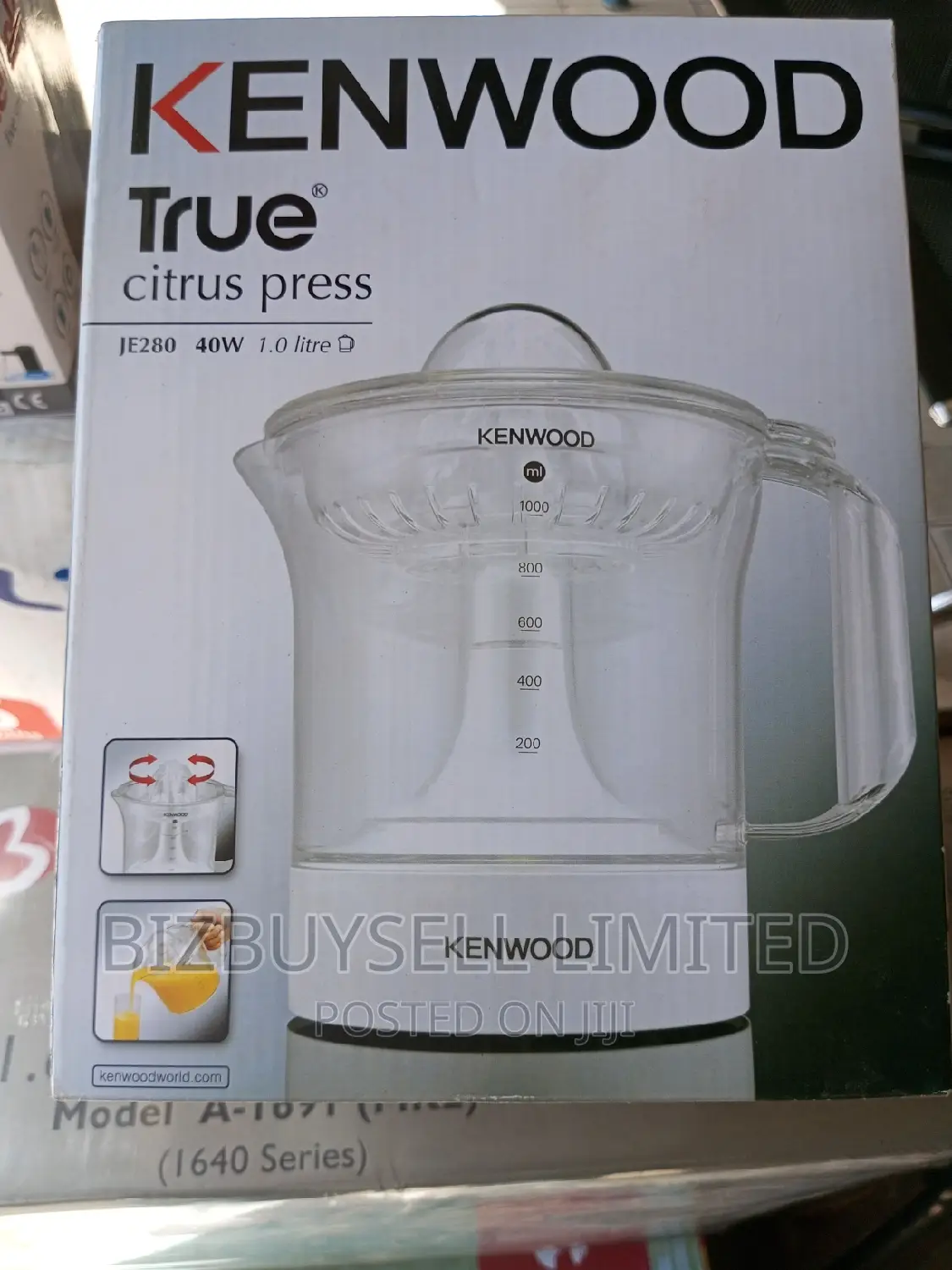 Kenwood Electric Orange Juicers.