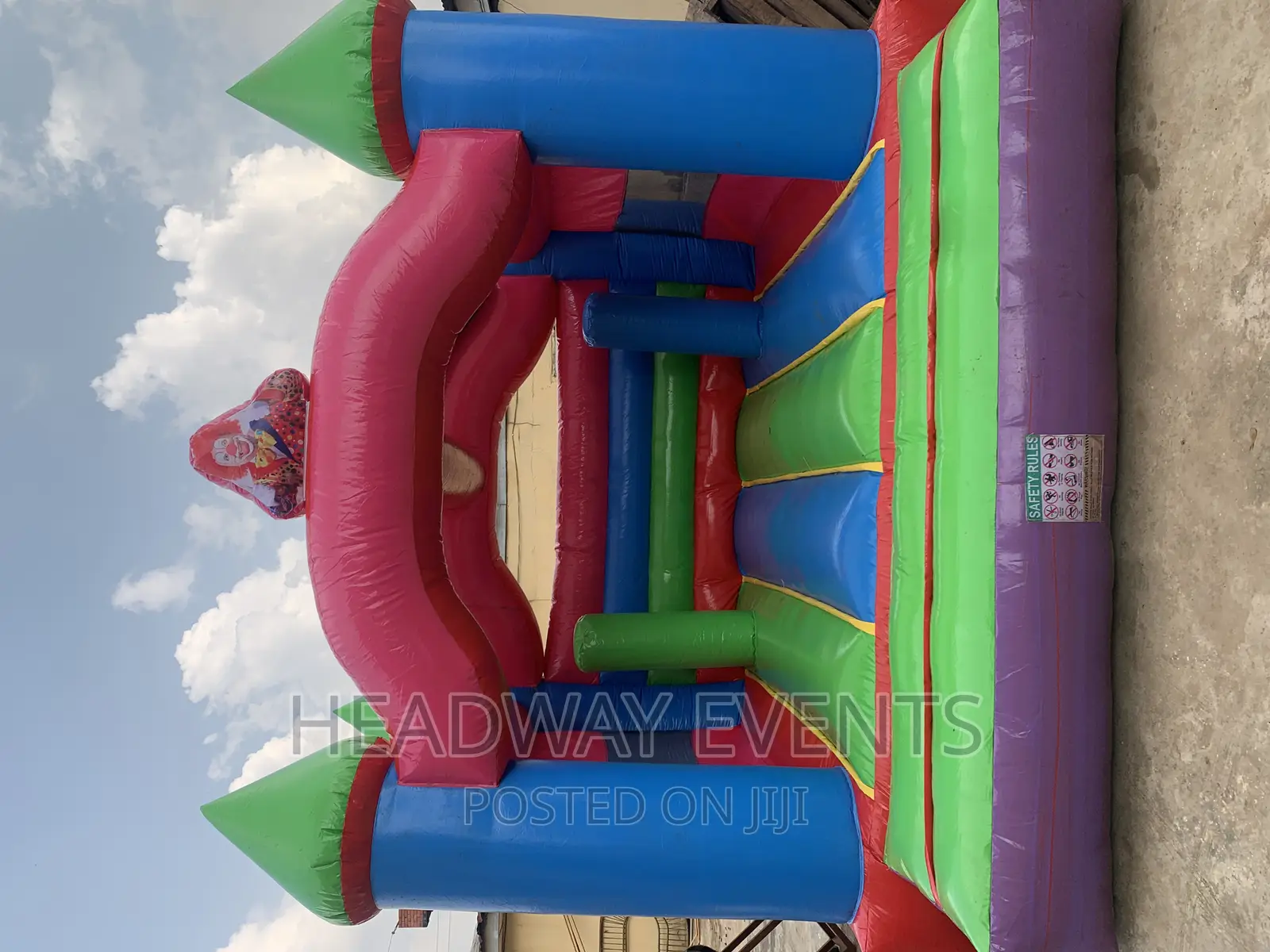 New Clown Bouncing Castle for Sales With
