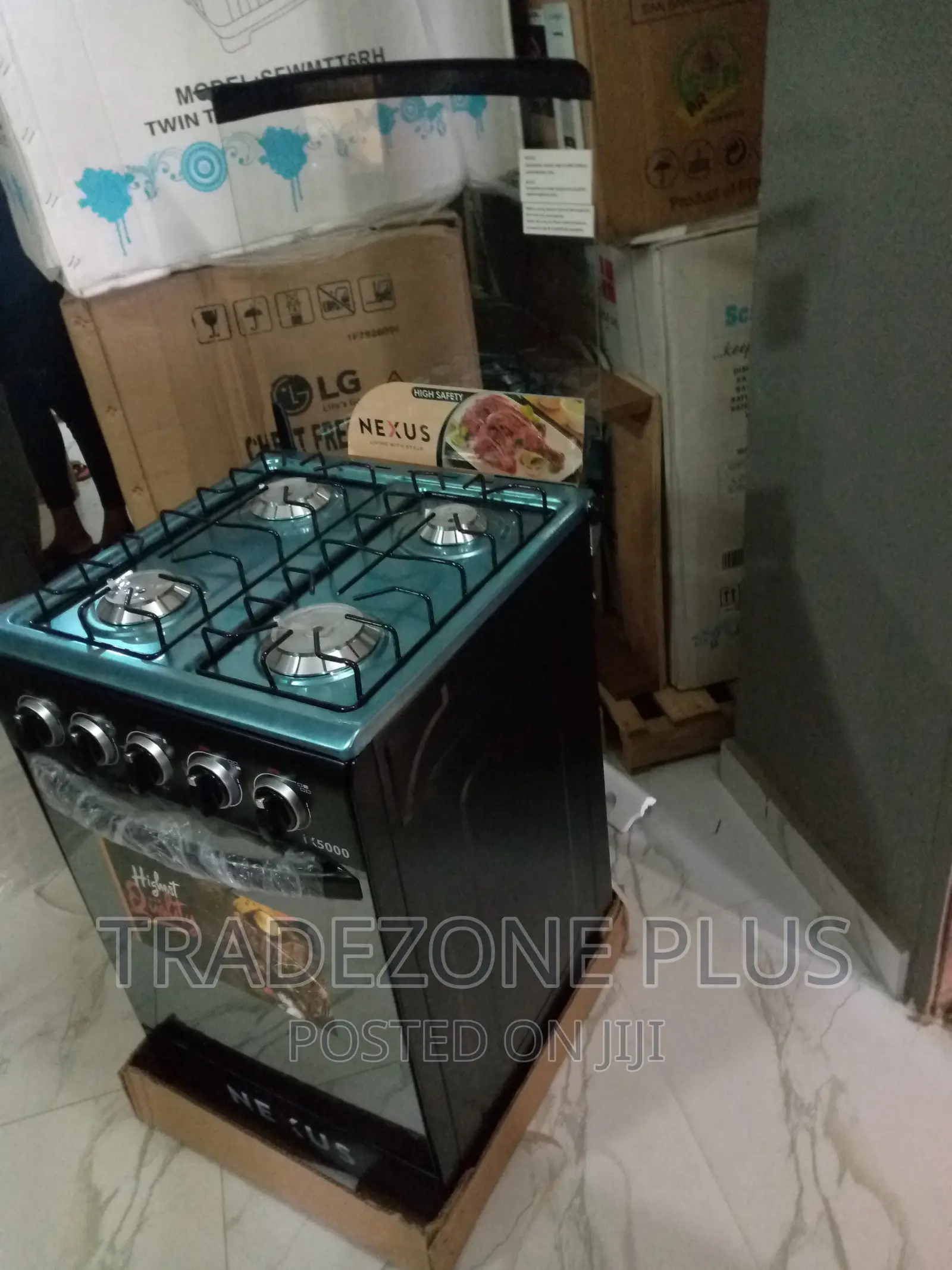 Brand New Nexus 4 Burner Cooker-Nx-5055bc