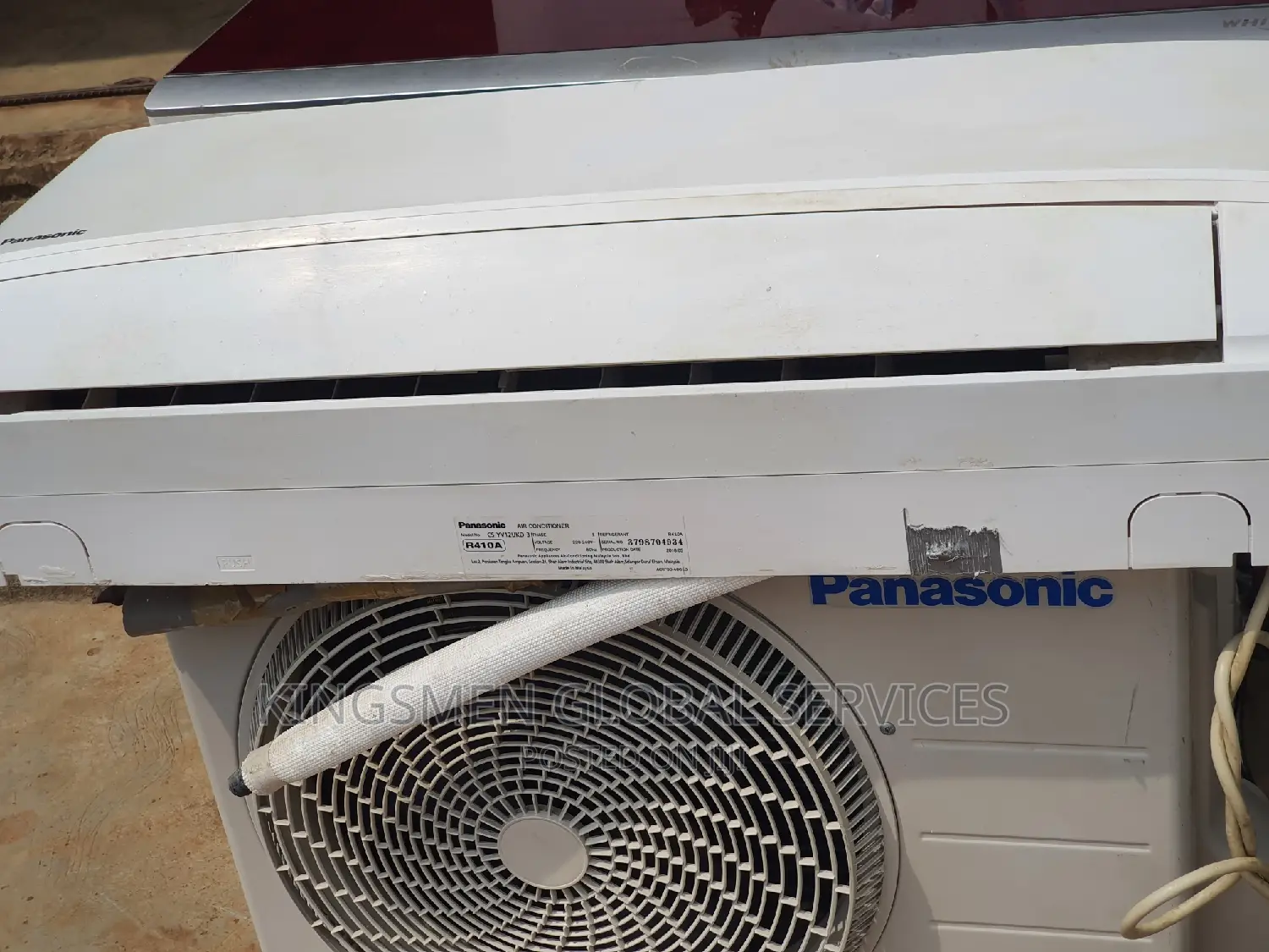 New Model Panasonic 1.5hp Split Ac With Low Energy R410a Gas