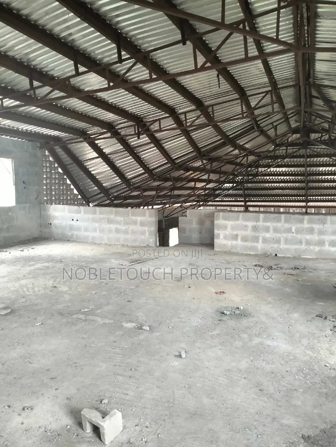 Industrial Warehouse Off the Major Road at Ipaja Lagos