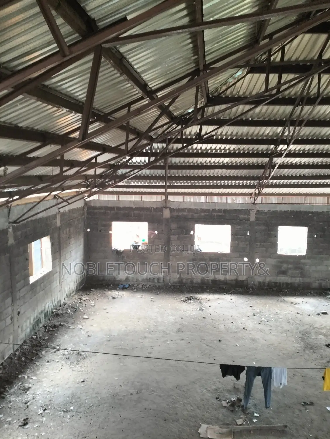 Industrial Warehouse Off the Major Road at Ipaja Lagos