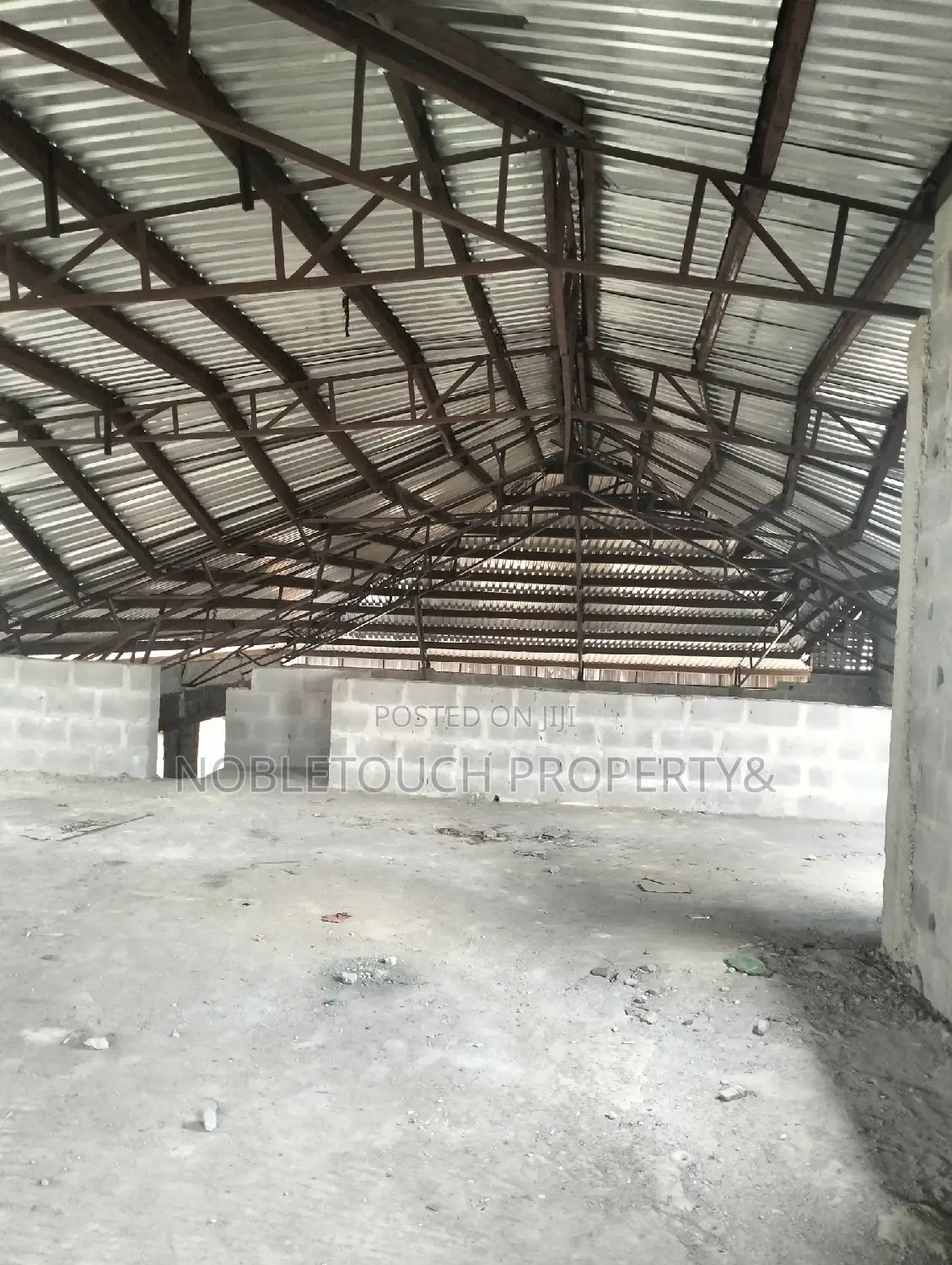 Industrial Warehouse Off the Major Road at Ipaja Lagos