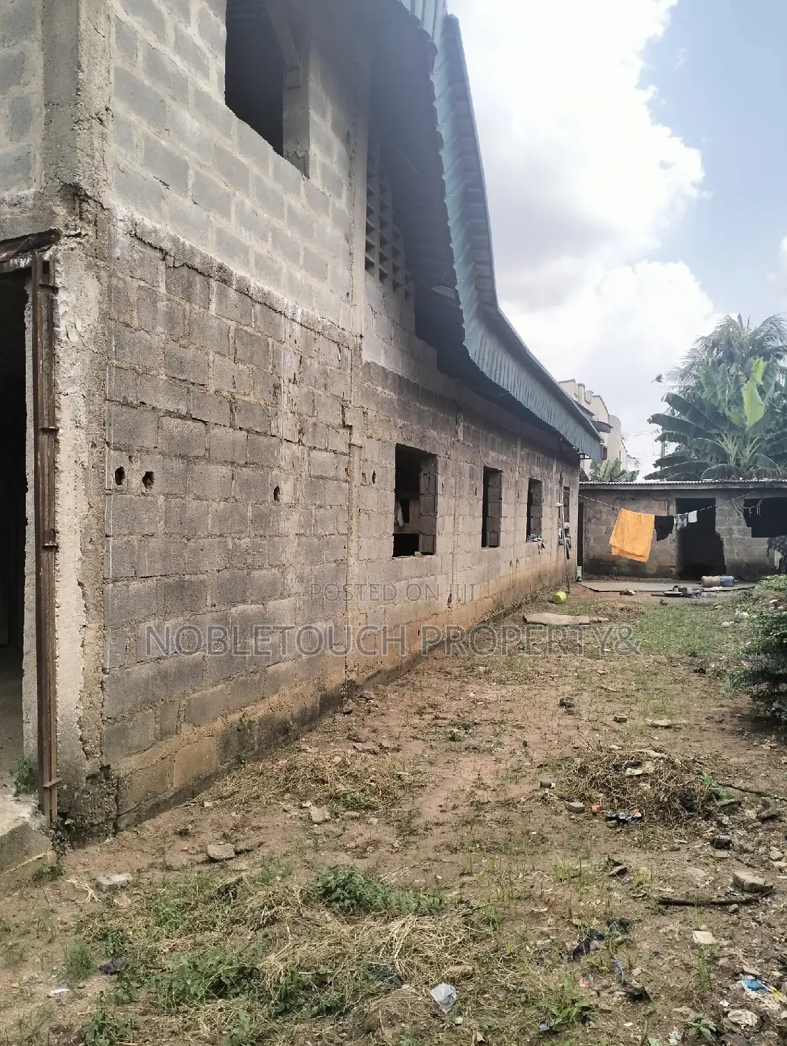 Industrial Warehouse Off the Major Road at Ipaja Lagos
