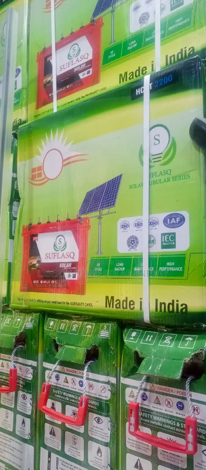 220ah Sunflasq Tubular Battery