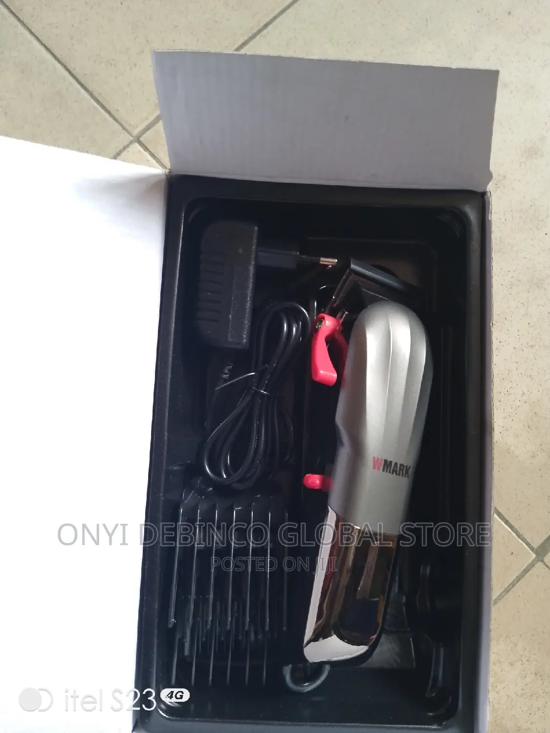 Wmark Rechargeable Hair Cordless Clipper + Trimmer Battery
