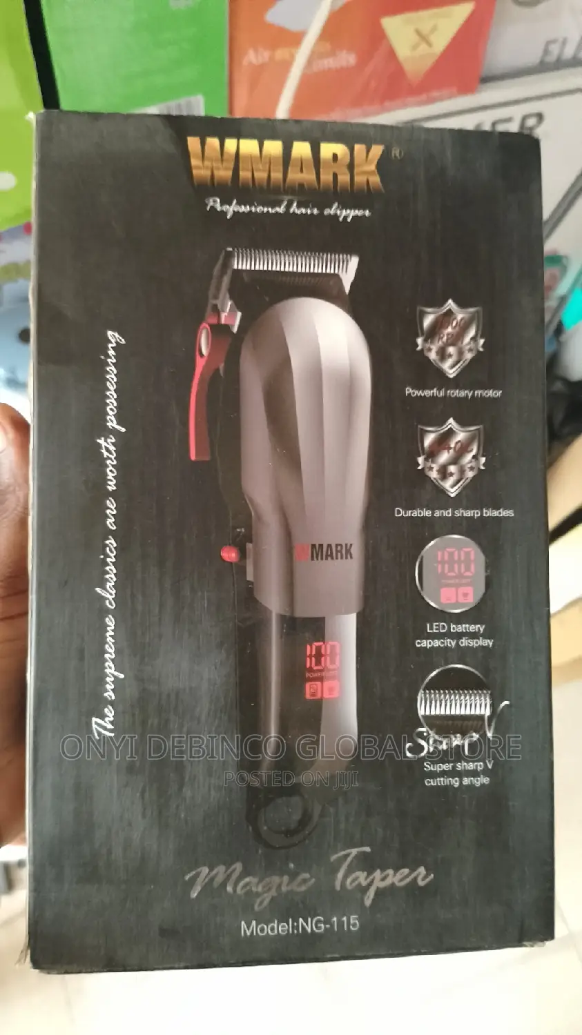 Wmark Rechargeable Hair Cordless Clipper + Trimmer Battery