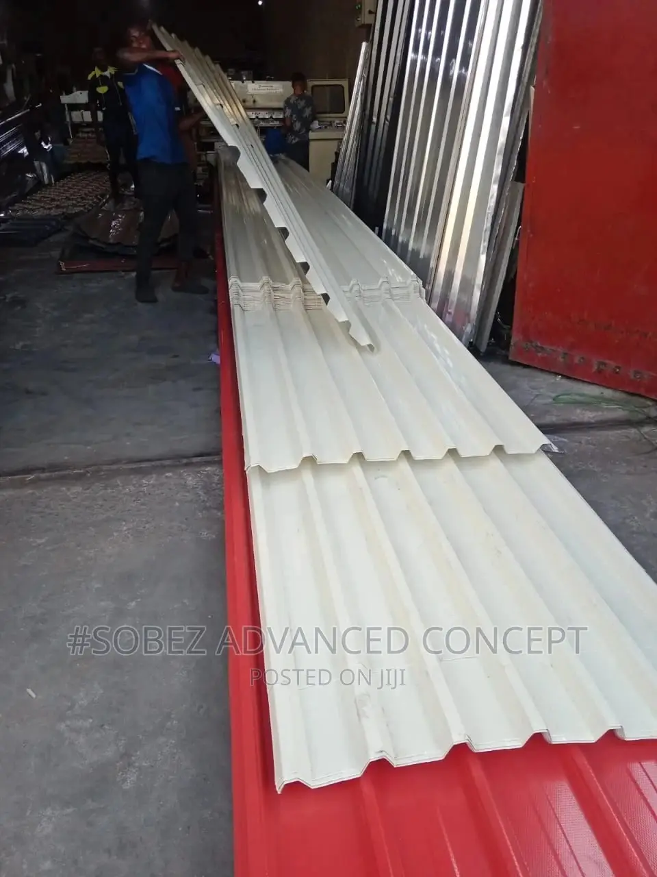 Light Gray Coloured Aluminum Roofing Sheet