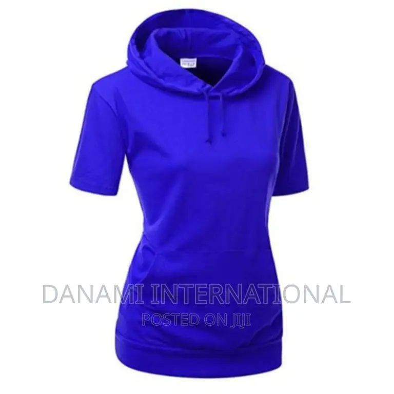 Danami Female Short Sleeve Hooded T-Shirt With Pocket