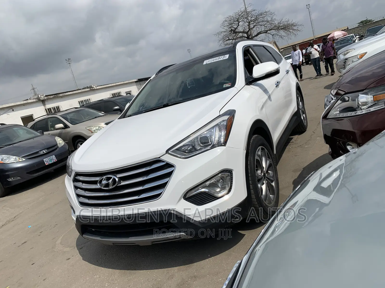 Hyundai Santa Fe 2014 White