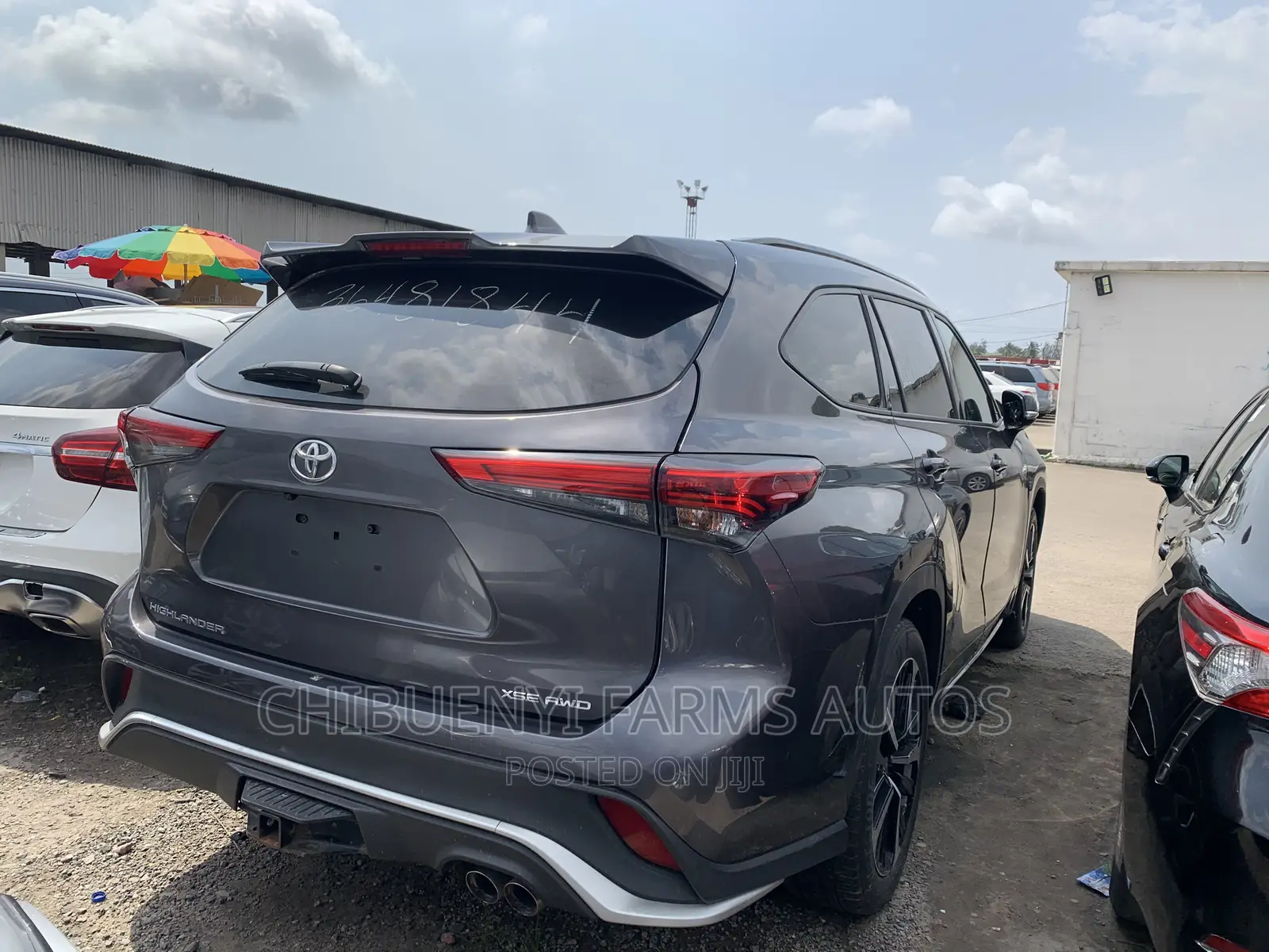 Toyota Highlander XSE 2022 Gray
