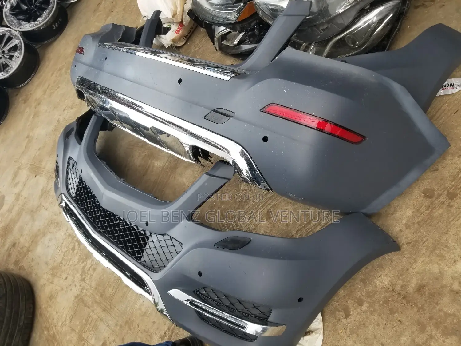 GLK350 2014 Front and Back Bumper Replacement