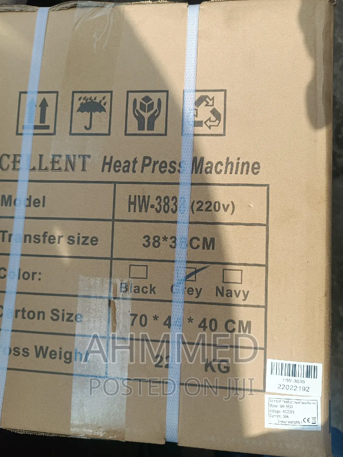 Xcellent Heat Press Machine 38cm×38cm
