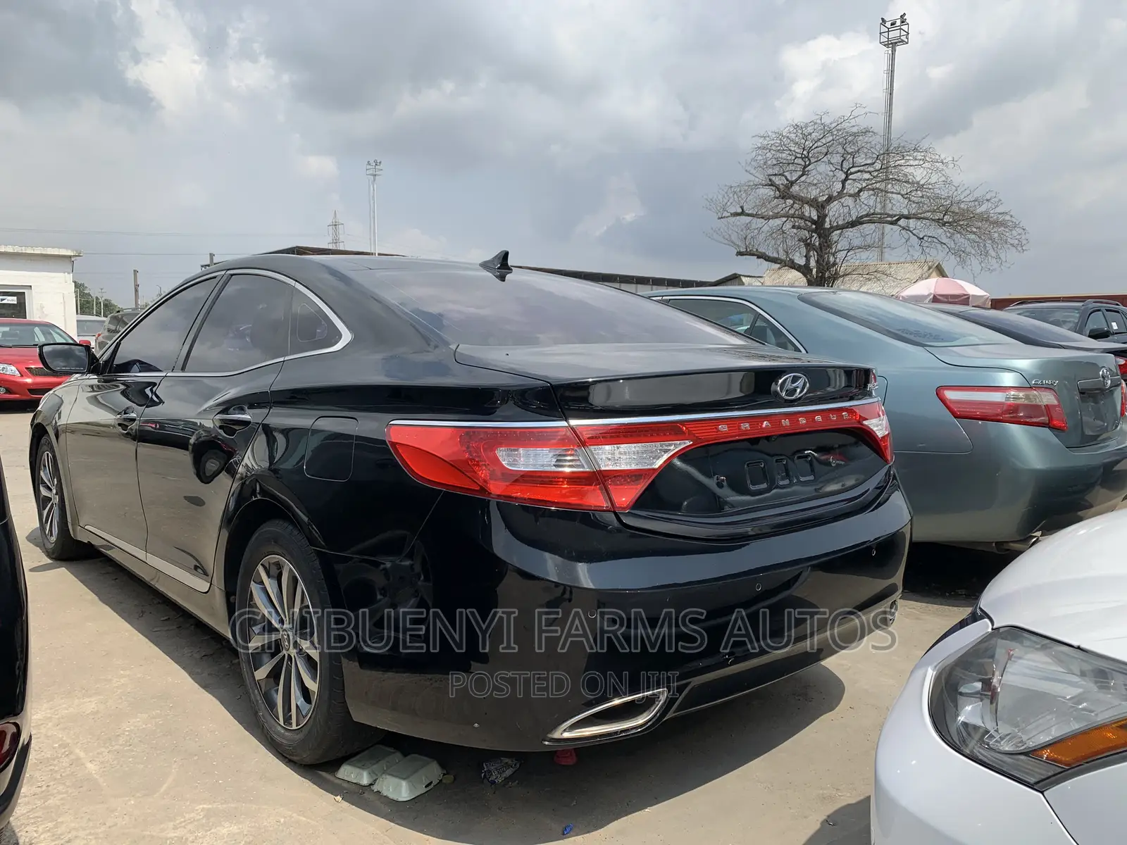 Hyundai Grandeur 2011 Matt Black