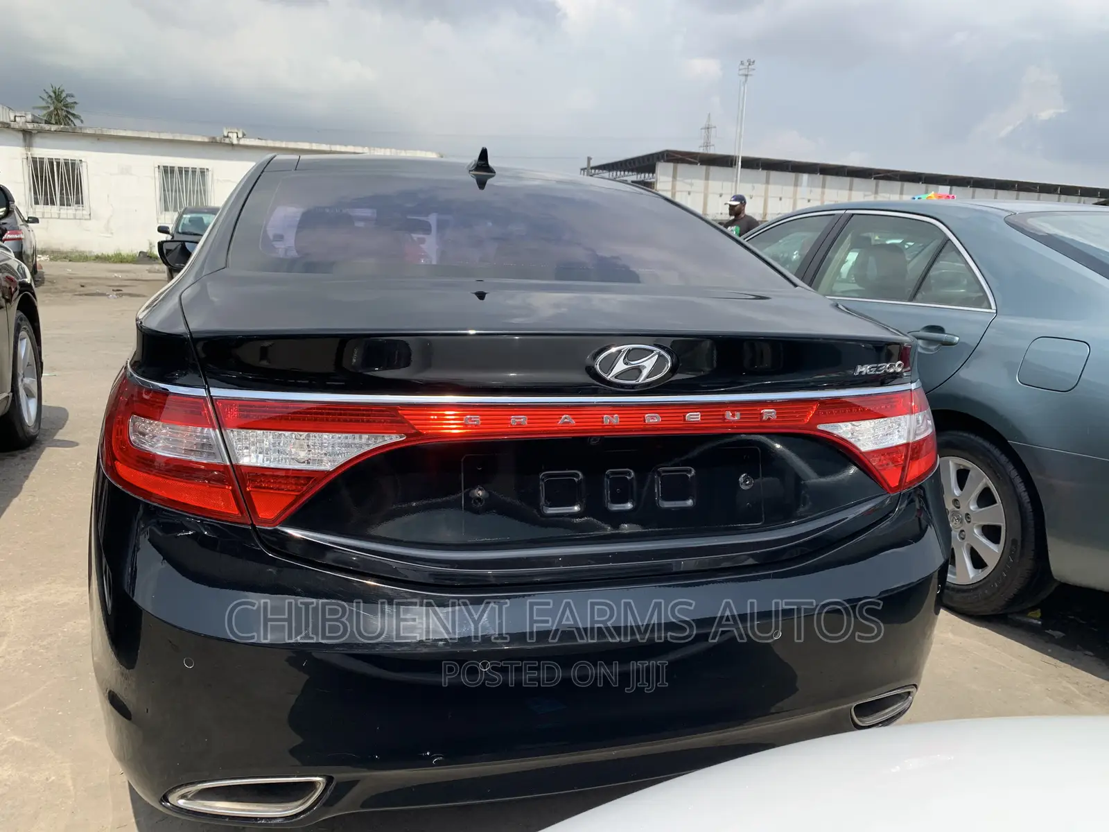 Hyundai Grandeur 2011 Matt Black