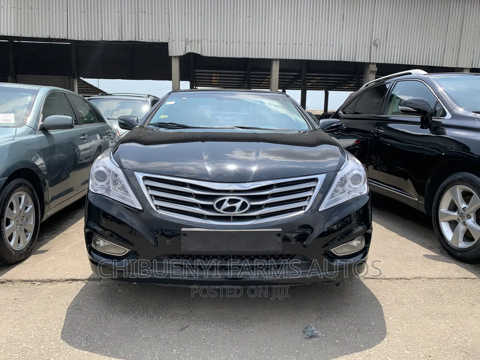 Hyundai Grandeur 2011 Matt Black