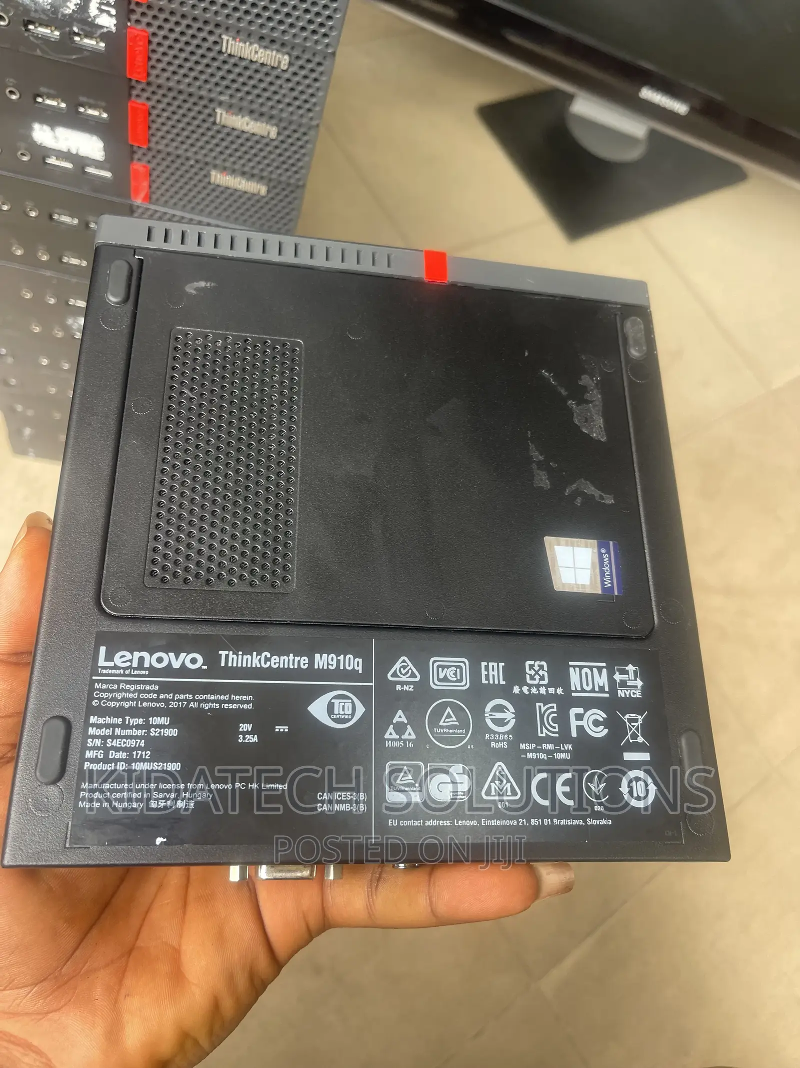 Lenovo ThinkCentre M910 Tiny 8GB Intel Core I5 HDD 500GB