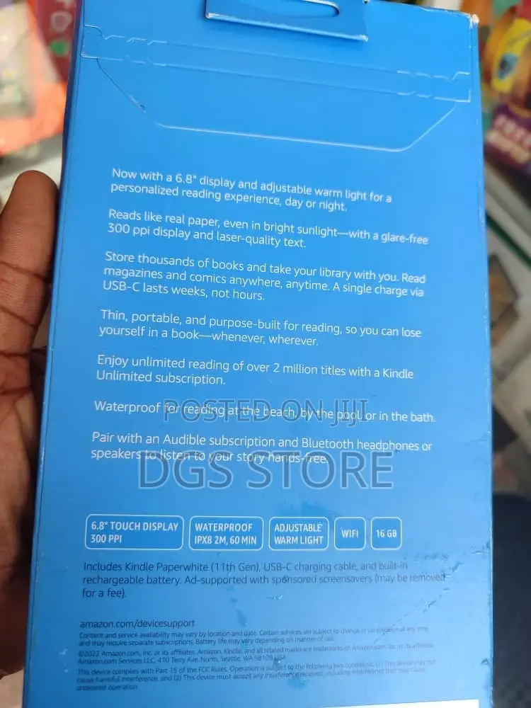 New Amazon Kindle Paperwhite 16 GB