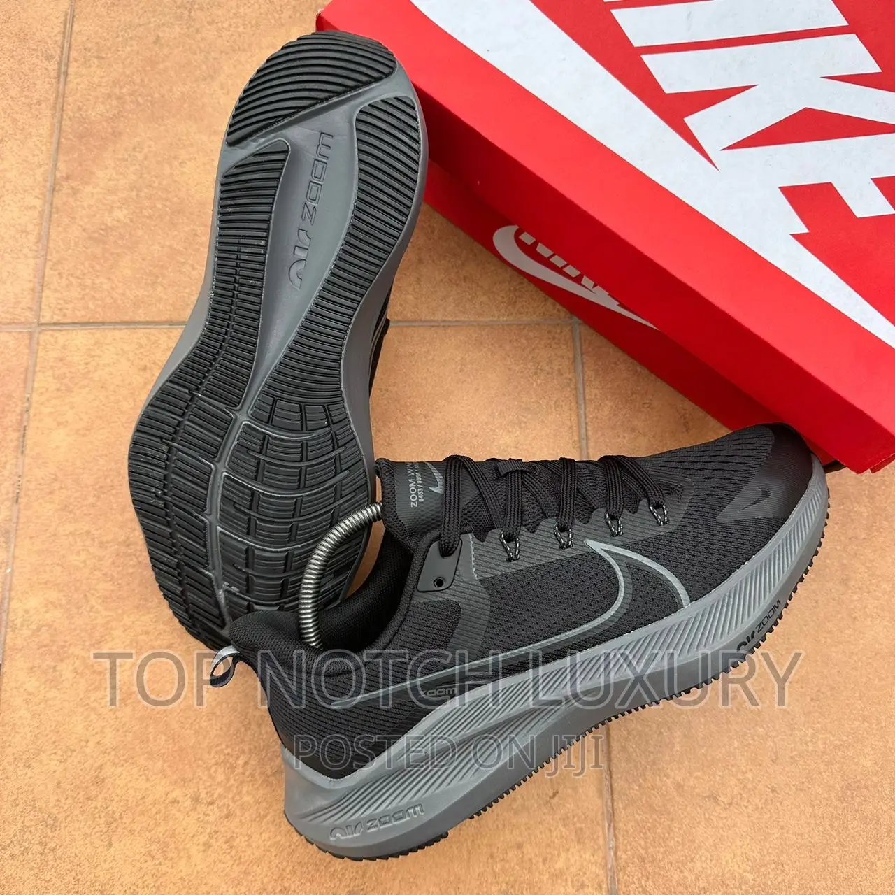 ORIGINAL Nike Air Zoom Winflo Black/Grey* MEN WOMEN