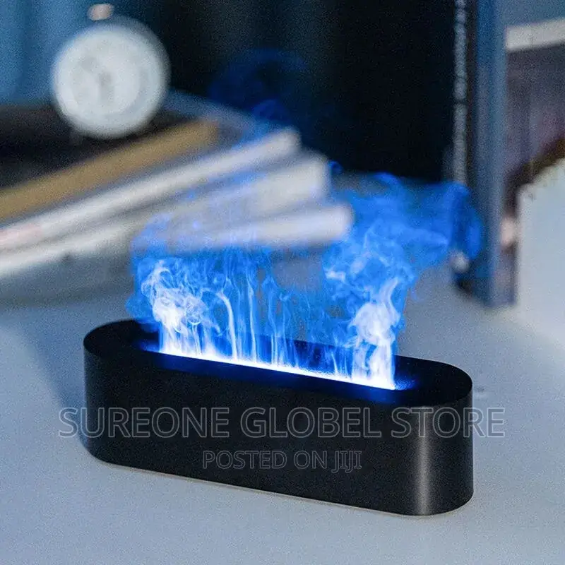Newest RGB Flame Aroma Diffuser Humidifier USB